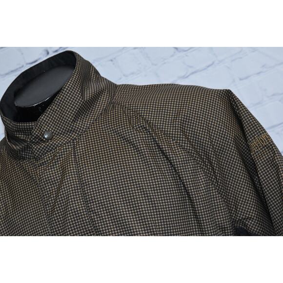 Footjoy Dryjoys Golf Pullover Jacket Mens Size XL Zip Tan Geometric Polyester - Picture 3 of 10
